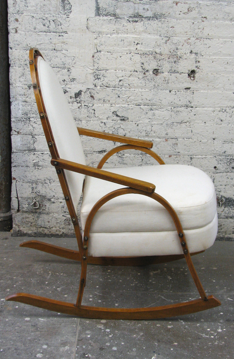 Thumbnail image for A Vintage SnowShoe Rocking Chair