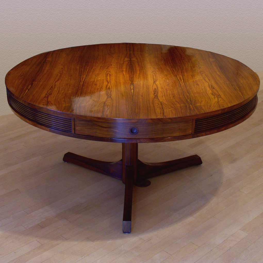 Thumbnail image for Rosewood Drum Table by Heritage