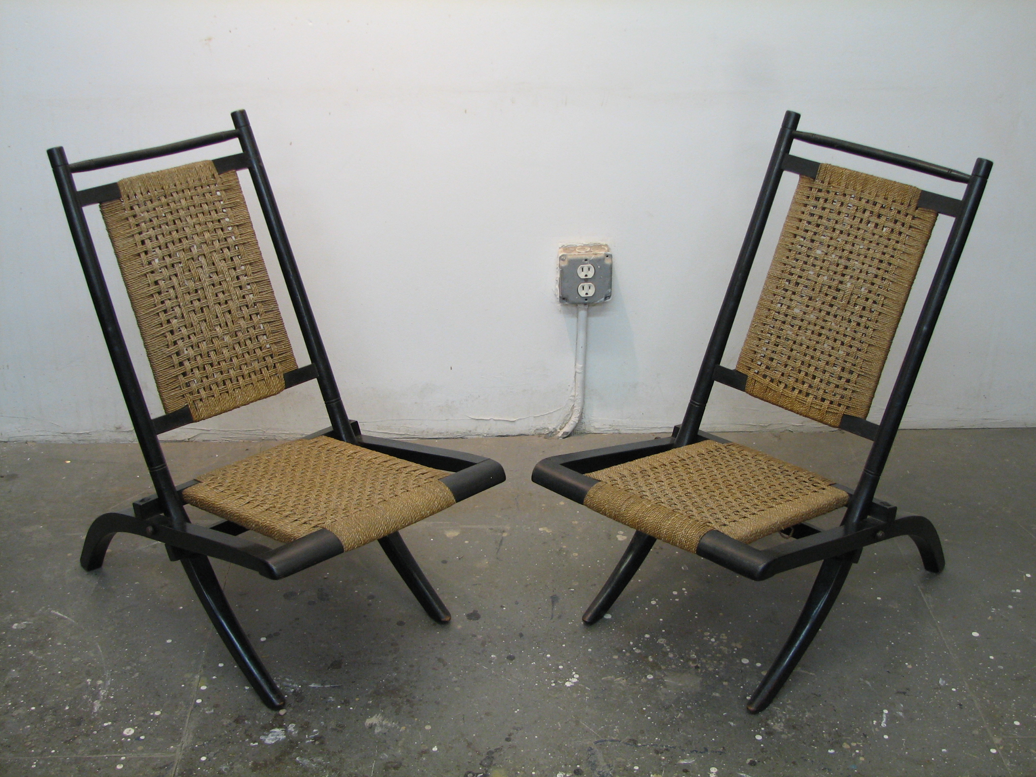 Thumbnail image for Pair of Folding Chairs by Godwin